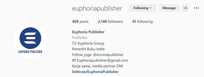 Euphoria Publisher Content Creator and Planner